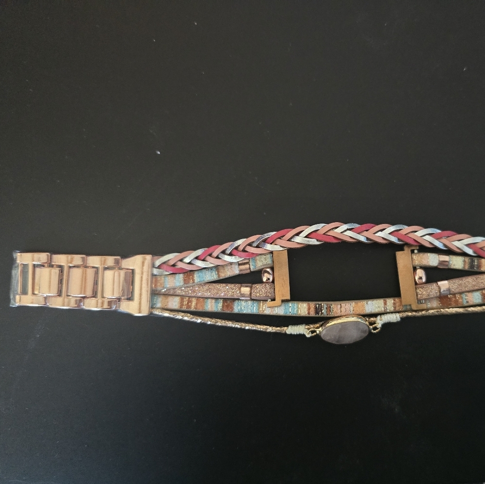 Multicolor Braided Watch Band For Samsung 40mm